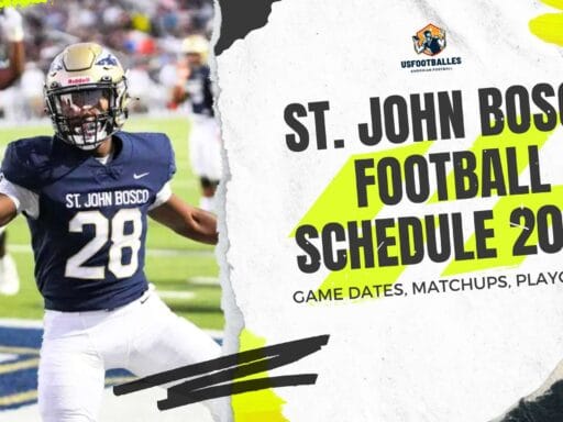 St. John Bosco Football Schedule 2024 - Game Dates